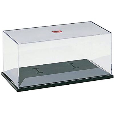Herpa PC-vitrin för modellbilar 1/43, med fäste, samlarmodell, plastdisplay Herpa PC-vitrin för modellbilar 1/43, med fäste, samlarmodell, plastdisplay