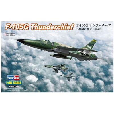 Boss 80333 modellbyggsats F-105G Thunderchief Boss 80333 modellbyggsats F-105G Thunderchief