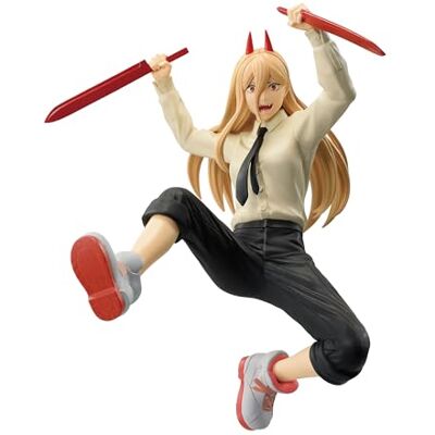 Banpresto Power II motorsåg man actionfigur Vibration Stars 12 cm flerfärgad BP89346P Banpresto Power II motorsåg man actionfigur Vibration Stars 12 cm flerfärgad BP89346P