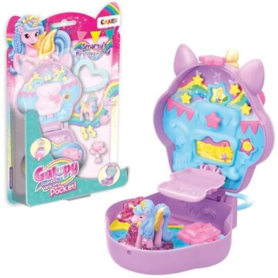CRAZE Galupy Regnbågs enhörningar - Mini enhörningsfigur, Karusell, Lekset CRAZE Galupy Regnbågs enhörningar - Mini enhörningsfigur, Karusell, Lekset