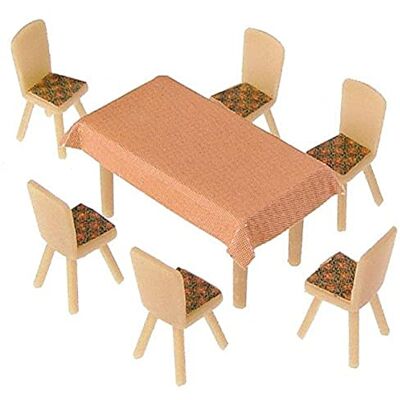 Faller 180442 – bord och stolar Faller 180442 – bord och stolar