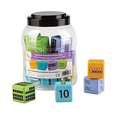 hand2mind Learning Resources Flera Representation Dice 16-Stycken Uppsättning hand2mind Learning Resources Flera Representation Dice 16-Stycken Uppsättning