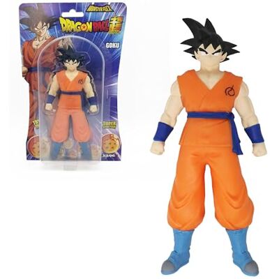 Bizak Monsterflex Dragon Ball Goku-figur, superutdragbar elastisk docka, 18 cm, 8 för samlare, för vuxna fans samlare och barn från 6 år (6439023-25) Bizak Monsterflex Dragon Ball Goku-figur, superutdragbar elastisk docka, 18 cm, 8 för samlare, för vuxna fans samlare och barn från 6 år (6439023-25)