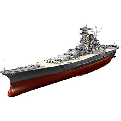 TAMIYA 78025 – WWII Yamato, version 2005 – japanskt superslagskepp, skala 1:350, XXL modell, flygplansbärare, andra världskriget, 76 cm långt, medium TAMIYA 78025 – WWII Yamato, version 2005 – japanskt superslagskepp, skala 1:350, XXL modell, flygplansbärare, andra världskriget, 76 cm långt, medium