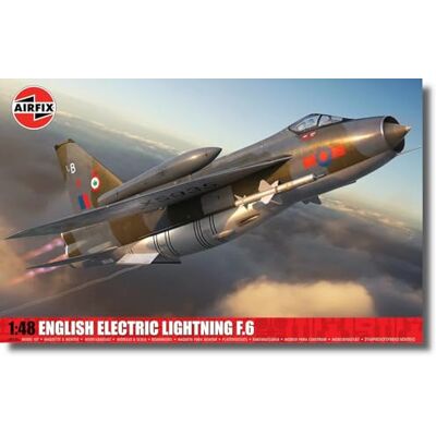 Airfix A09178A Engelsk Elektrisk Blixt F.6 Flygplansmodellbygge Airfix A09178A Engelsk Elektrisk Blixt F.6 Flygplansmodellbygge