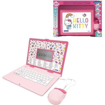 Lexibook , Hello Kitty, Engelska/franska tvåspråkig pedagogisk bärbar dator, 164 språkaktiviteter, skriva, matematik, logik, musik och spel, pojkar och flickor, JC598HKi1LXB Lexibook , Hello Kitty, Engelska/franska tvåspråkig pedagogisk bärbar dator, 164 språkaktiviteter, skriva, matematik, logik, musik och spel, pojkar och flickor, JC598HKi1LXB