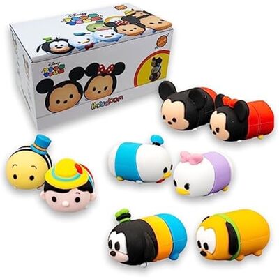 #sbabam Sbabam Disney Mini Tsum Tsum barnspel för tidningskiosker, små och mjuka gummileksaker, 8-pack med Mimmi Pigg, Musse Pigg, Pinocchio och många andra, Disney-dockor för barngåva #sbabam Sbabam Disney Mini Tsum Tsum barnspel för tidningskiosker, små och mjuka gummileksaker, 8-pack med Mimmi Pigg, Musse Pigg, Pinocchio och många andra, Disney-dockor för barngåva