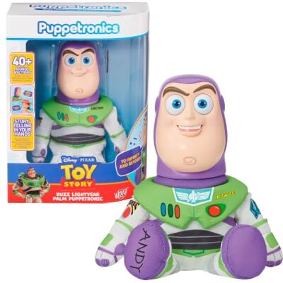 Famosa Puppetronic Disney Buzz Lightyear interaktiv animerad docka, huvud och mun rörelse med peksensor, autentiska ljud och teknik, perfekt för att återskapa Toy Story, (REY00300) Famosa Puppetronic Disney Buzz Lightyear interaktiv animerad docka, huvud och mun rörelse med peksensor, autentiska ljud och teknik, perfekt för att återskapa Toy Story, (REY00300)