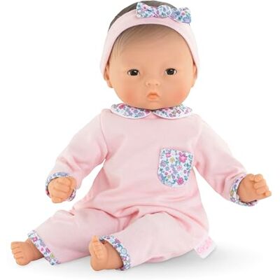 Corolle Baby Calin Mila Poupon Mjuk kropp med sovande ögon som öppnas och stängs vaniljdoft Mon First Poupon-kollektion för barn från 18 månader Corolle Baby Calin Mila Poupon Mjuk kropp med sovande ögon som öppnas och stängs vaniljdoft Mon First Poupon-kollektion för barn från 18 månader