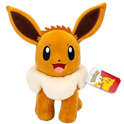 Pokémon Eevee plysch 30 cm mjuk plysch med autentiska detaljer Pokémon Eevee plysch 30 cm mjuk plysch med autentiska detaljer