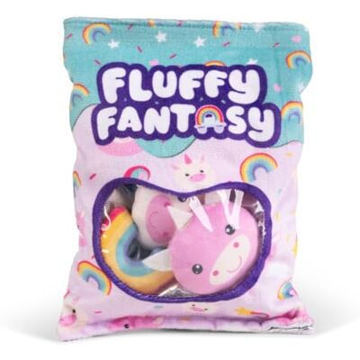 Keycraft Fluffy Fantasy Squishy – regnbågar och enhörningar plyschsnacks Sensorisk plyschkudde mjuk väska kreativ leksak present till barn och tonåringar Keycraft Fluffy Fantasy Squishy – regnbågar och enhörningar plyschsnacks Sensorisk plyschkudde mjuk väska kreativ leksak present till barn och tonåringar