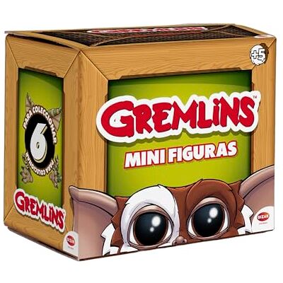 Bizak Gremlins överraskningsfigurer samlarobjekt 6 cm styva dockor med anteckningsbok, 6 modeller att samla på, med 1 ultra-sällsynt, officiell produkt, för fans och barn från 5 år (63245351) Bizak Gremlins överraskningsfigurer samlarobjekt 6 cm styva dockor med anteckningsbok, 6 modeller att samla på, med 1 ultra-sällsynt, officiell produkt, för fans och barn från 5 år (63245351)