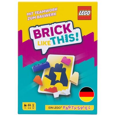 Bezzerwizzer Asmodee Brick Like This! Det officiella Lego-partyspelet – snabb, rolig bygglek för familjer, barn, tonåringar och vuxna – 15 minuter, för 2–8 spelare från 7 år, tysk version Bezzerwizzer Asmodee Brick Like This! Det officiella Lego-partyspelet – snabb, rolig bygglek för familjer, barn, tonåringar och vuxna – 15 minuter, för 2–8 spelare från 7 år, tysk version