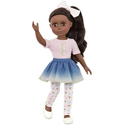 Glitter Girls Docka Keltie – rörlig 36 cm docka med kläder, tillbehör och långt hår att styla – leksak från 3 år (7 stycken) Glitter Girls Docka Keltie – rörlig 36 cm docka med kläder, tillbehör och långt hår att styla – leksak från 3 år (7 stycken)