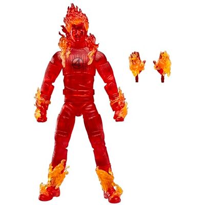 Marvel Hasbro Legends Series, Mänsklig ficklampa, actionfigur, färg, 15 cm (1:12 skalor) eller 9,764 pouces de Haut, G0803 Marvel Hasbro Legends Series, Mänsklig ficklampa, actionfigur, färg, 15 cm (1:12 skalor) eller 9,764 pouces de Haut, G0803