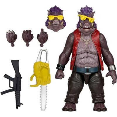 McFarlane Teenage Mutant Ninja Turtles (sidhålslagare) Bebop 12,7 cm actionfigur med komiska leksaker McFarlane Teenage Mutant Ninja Turtles (sidhålslagare) Bebop 12,7 cm actionfigur med komiska leksaker