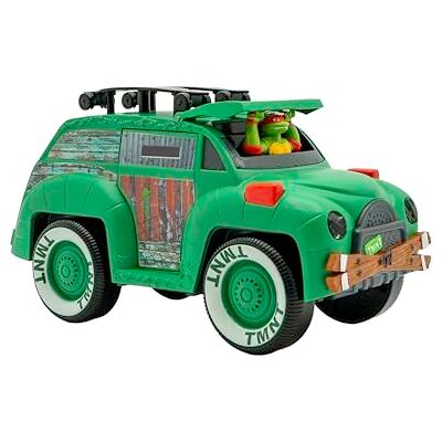 Mutant Turtles TMNT Turtle Powered Party Cruiser Classic TMNT actionleksak och presenter för barn från 3 år Mutant Turtles TMNT Turtle Powered Party Cruiser Classic TMNT actionleksak och presenter för barn från 3 år