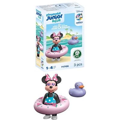 Playmobil JUNIOR Disney Mimmi Pigg strandutflykt hållbar leksak av biobaserad plast för barn från 1 år 71706 Playmobil JUNIOR Disney Mimmi Pigg strandutflykt hållbar leksak av biobaserad plast för barn från 1 år 71706