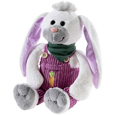 Heunec 335370 uppstoppade djur, vit, lila Heunec 335370 uppstoppade djur, vit, lila