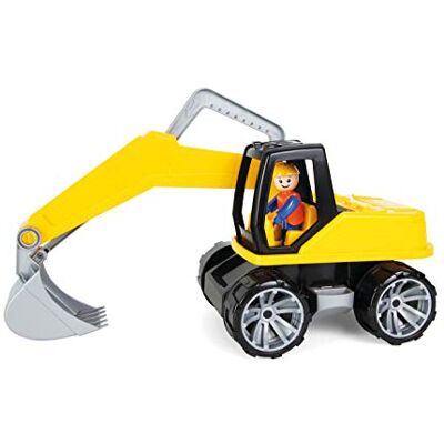 Lena Truxx Range Grävmaskin, gul, 44 cm Lena Truxx Range Grävmaskin, gul, 44 cm