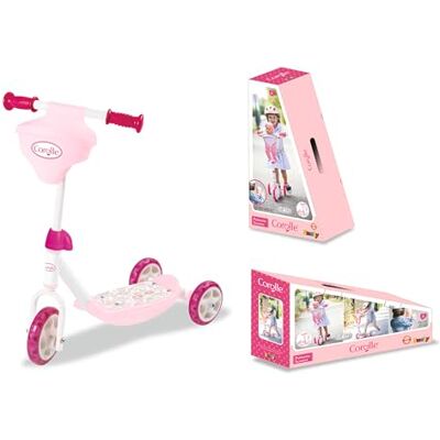 Smoby – Corolle Barnvagn – 3 hjul – höjdjusterbart styre – docksäte – halkfri slityta – stabil konstruktion – från 3 år Smoby – Corolle Barnvagn – 3 hjul – höjdjusterbart styre – docksäte – halkfri slityta – stabil konstruktion – från 3 år