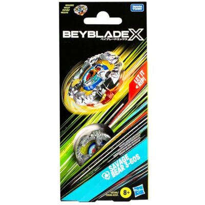 Hasbro Beyblade X Savage Bear3-60S snurra Booster Pack Hasbro Beyblade X Savage Bear3-60S snurra Booster Pack