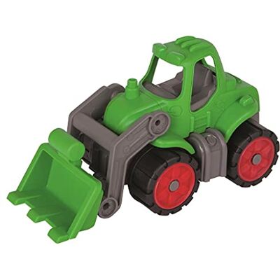 BIG Spielwarenfabrik 800055804 Power Worker Mini Traktor Mjuka Däck och Rörlig Lastarm med Stor Skopa, Från 2 år, Tillverkad i Tyskland BIG Spielwarenfabrik 800055804 Power Worker Mini Traktor Mjuka Däck och Rörlig Lastarm med Stor Skopa, Från 2 år, Tillverkad i Tyskland