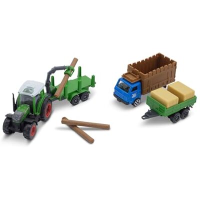 Maisto Mini Working Machines 4-pack Traktors FENDT – Ocredible Detailed Die-Cast Replika Collectible Modell Maisto Mini Working Machines 4-pack Traktors FENDT – Ocredible Detailed Die-Cast Replika Collectible Modell