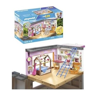 Playmobil 71610 Livet sovrum 71610, Flerfärgad, Från 4 år Playmobil 71610 Livet sovrum 71610, Flerfärgad, Från 4 år