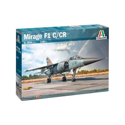 Italeri 2839 1:48 Mirage F.1 – modelltillverkning, byggsats, stativtillverkning, hantverk, hobby, limning, plastbyggsats, detaljrik, grå Italeri 2839 1:48 Mirage F.1 – modelltillverkning, byggsats, stativtillverkning, hantverk, hobby, limning, plastbyggsats, detaljrik, grå
