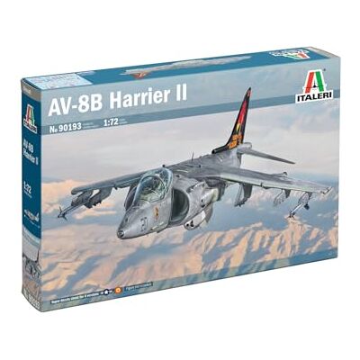 Italeri IT90193 1/72 US Marine Corps AV-8B Harrier II Plastmodell Italeri IT90193 1/72 US Marine Corps AV-8B Harrier II Plastmodell