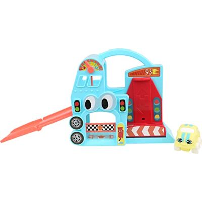 JC Toys Min första Lots to Play Toys bilservicestation, inkluderar bil, hiss och rutschkana, främjar fantasi och kreativitet, flerfärgad, unisex, 18 månader, blå, 81507 JC Toys Min första Lots to Play Toys bilservicestation, inkluderar bil, hiss och rutschkana, främjar fantasi och kreativitet, flerfärgad, unisex, 18 månader, blå, 81507