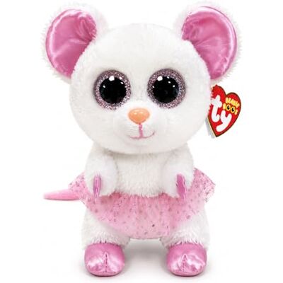 Ty Beanie Boo's Mus Nina 15 CM Ty Beanie Boo's Mus Nina 15 CM