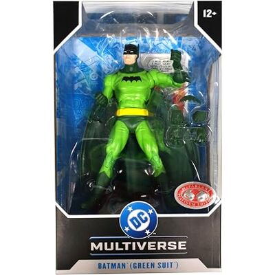 McFarlane DC multiverse actionfigur Green Batman (Green Suit) (Red Platinum Edition) 18 cm McFarlane DC multiverse actionfigur Green Batman (Green Suit) (Red Platinum Edition) 18 cm