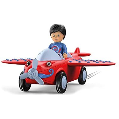 Toddys by siku 0116, Leo Loopy, leksaksbil i 3 delar med ljud och ljus, hopsättbar, Rörlig spelfigur ingår, Friktionsmotor av hög kvalitet, röd/grå, Från 12 månader Toddys by siku 0116, Leo Loopy, leksaksbil i 3 delar med ljud och ljus, hopsättbar, Rörlig spelfigur ingår, Friktionsmotor av hög kvalitet, röd/grå, Från 12 månader
