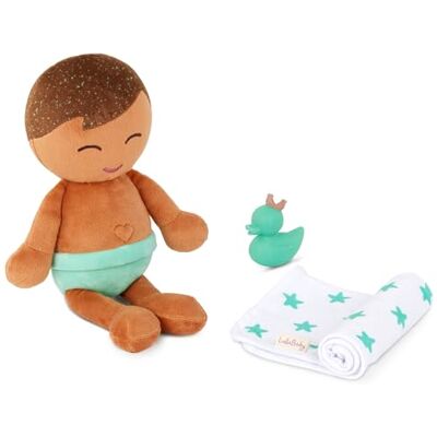 LullaBaby baddocka, oliv hudton, multi LullaBaby baddocka, oliv hudton, multi