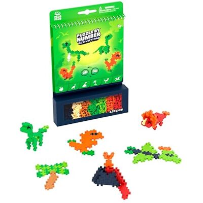 Plus-Plus PLUS PLUS Aktivitetsset – Dinosaurier – 125 stk Byggklossar, Bygga, Utvecklande leksaker för barn, STEM, STEAM, Producerat i Danmark Plus-Plus PLUS PLUS Aktivitetsset – Dinosaurier – 125 stk Byggklossar, Bygga, Utvecklande leksaker för barn, STEM, STEAM, Producerat i Danmark