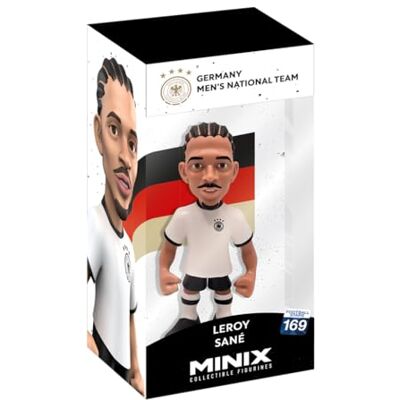 Asmodee Minix Football Stars, Leroy Sane Germany, 12 cm, Samlar Figur Asmodee Minix Football Stars, Leroy Sane Germany, 12 cm, Samlar Figur