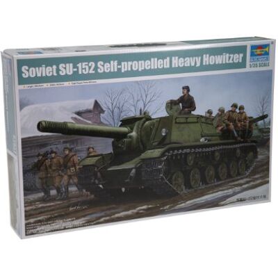 Trumpeter 01571 modellbyggsats Soviet SU-152 självpropelled Heavy How., medium Trumpeter 01571 modellbyggsats Soviet SU-152 självpropelled Heavy How., medium