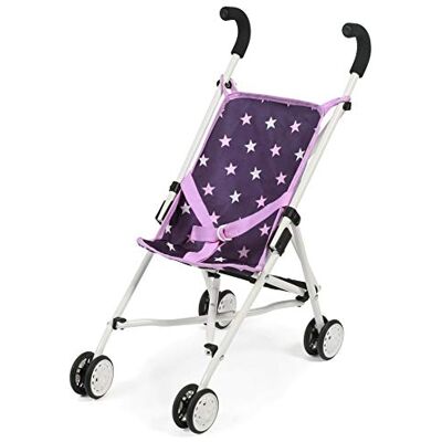Bayer Chic 2000 – Minibuggy Roma, dockvagn, stjärnor, lila, 50 x 29 x 57 cm Bayer Chic 2000 – Minibuggy Roma, dockvagn, stjärnor, lila, 50 x 29 x 57 cm