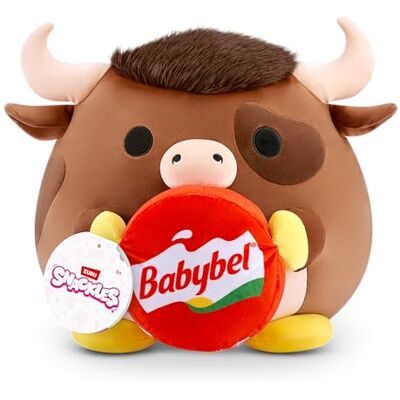 Snackles Core Licensed-Series 3-plysch 8 tum Yak with Baby Bel Cheese, 77690M Snackles Core Licensed-Series 3-plysch 8 tum Yak with Baby Bel Cheese, 77690M