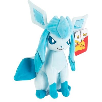 Pokémon Plush 20cm Glaceon PKW4586 Official Pokemon Stuffed Toy for children 2+ Pokémon Plush 20cm Glaceon PKW4586 Official Pokemon Stuffed Toy for children 2+