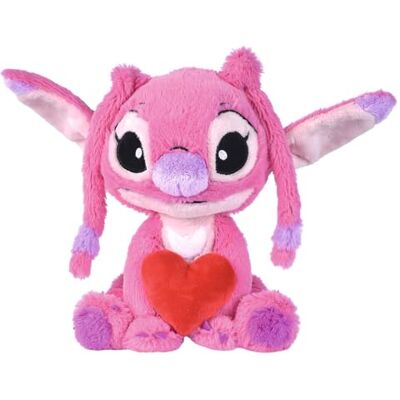 Simba Plysch Ängel 25 cm Omfamnar ett hjärta Lilo & Stitch Karaktär Mjuk och Kärleksfull Plysch. Officiell Disney-licens. Lämplig Från 0 Månader (6315877002X12) Simba Plysch Ängel 25 cm Omfamnar ett hjärta Lilo & Stitch Karaktär Mjuk och Kärleksfull Plysch. Officiell Disney-licens. Lämplig Från 0 Månader (6315877002X12)
