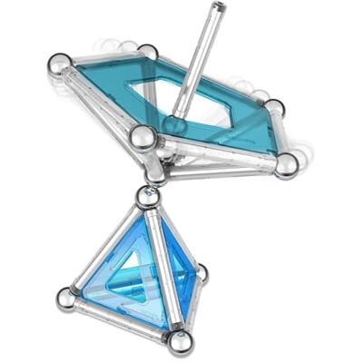 Geomag 022 Pro-L Kit 50 Piece Magnetic Construction Set Geomag 022 Pro-L Kit 50 Piece Magnetic Construction Set