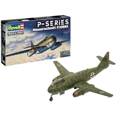 Revell 03774 Messerschmitt P.1099A – P-serien 1:72 skala obyggd/omålad plastmodellsats Revell 03774 Messerschmitt P.1099A – P-serien 1:72 skala obyggd/omålad plastmodellsats