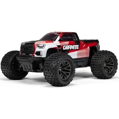 ARRMA Granite 223S BLX 1:10 4 x 4 RC fjärrstyrd offroad Monster Truck RTR, Brushless motor, DSC, utan batteri och laddare, röd ARRMA Granite 223S BLX 1:10 4 x 4 RC fjärrstyrd offroad Monster Truck RTR, Brushless motor, DSC, utan batteri och laddare, röd