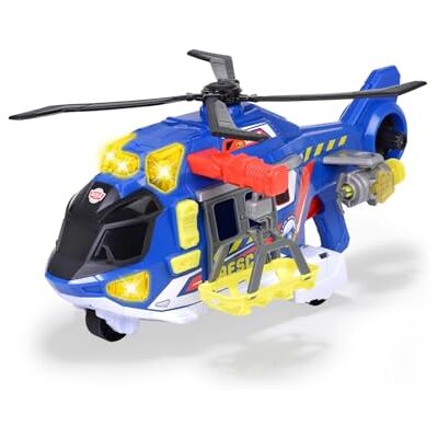Dickie Toys Räddningshelikopter med ljus & ljud - 39cm - Legetøj Dickie Toys Räddningshelikopter med ljus & ljud - 39cm - Legetøj
