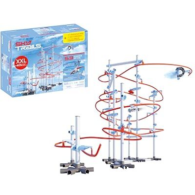 Playmobil Sky Trails Startpaket XXL Stort spårbyggnadsset med extra många komponenter, tillbehör och actionelement För barn från 7 år 72269 Playmobil Sky Trails Startpaket XXL Stort spårbyggnadsset med extra många komponenter, tillbehör och actionelement För barn från 7 år 72269