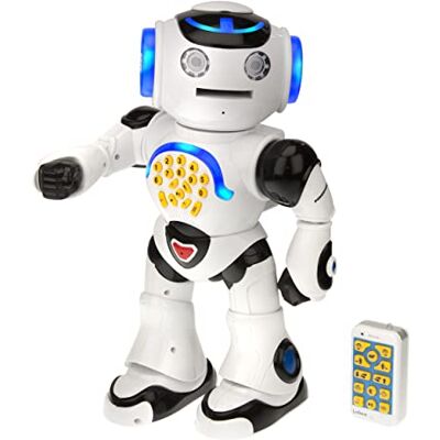 Lexibook ROB50AR – fjärrtalande leksaksrobot med djur (arabiska språket), dans, sång, läser berättelser, matematiska frågesporter, skytte och röstimitation, för barn från 4 år och uppåt Lexibook ROB50AR – fjärrtalande leksaksrobot med djur (arabiska språket), dans, sång, läser berättelser, matematiska frågesporter, skytte och röstimitation, för barn från 4 år och uppåt