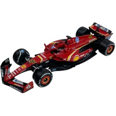 Bburago F1 Ferrari SF-24 Monza GP 2024#16 Charles Leclerc, modellbil i skala 1:43, replika av vinnaren av Italiens GP, specialutgåva Monza Livery, Ferrari-licens, ålder 36+ månader Bburago F1 Ferrari SF-24 Monza GP 2024#16 Charles Leclerc, modellbil i skala 1:43, replika av vinnaren av Italiens GP, specialutgåva Monza Livery, Ferrari-licens, ålder 36+ månader